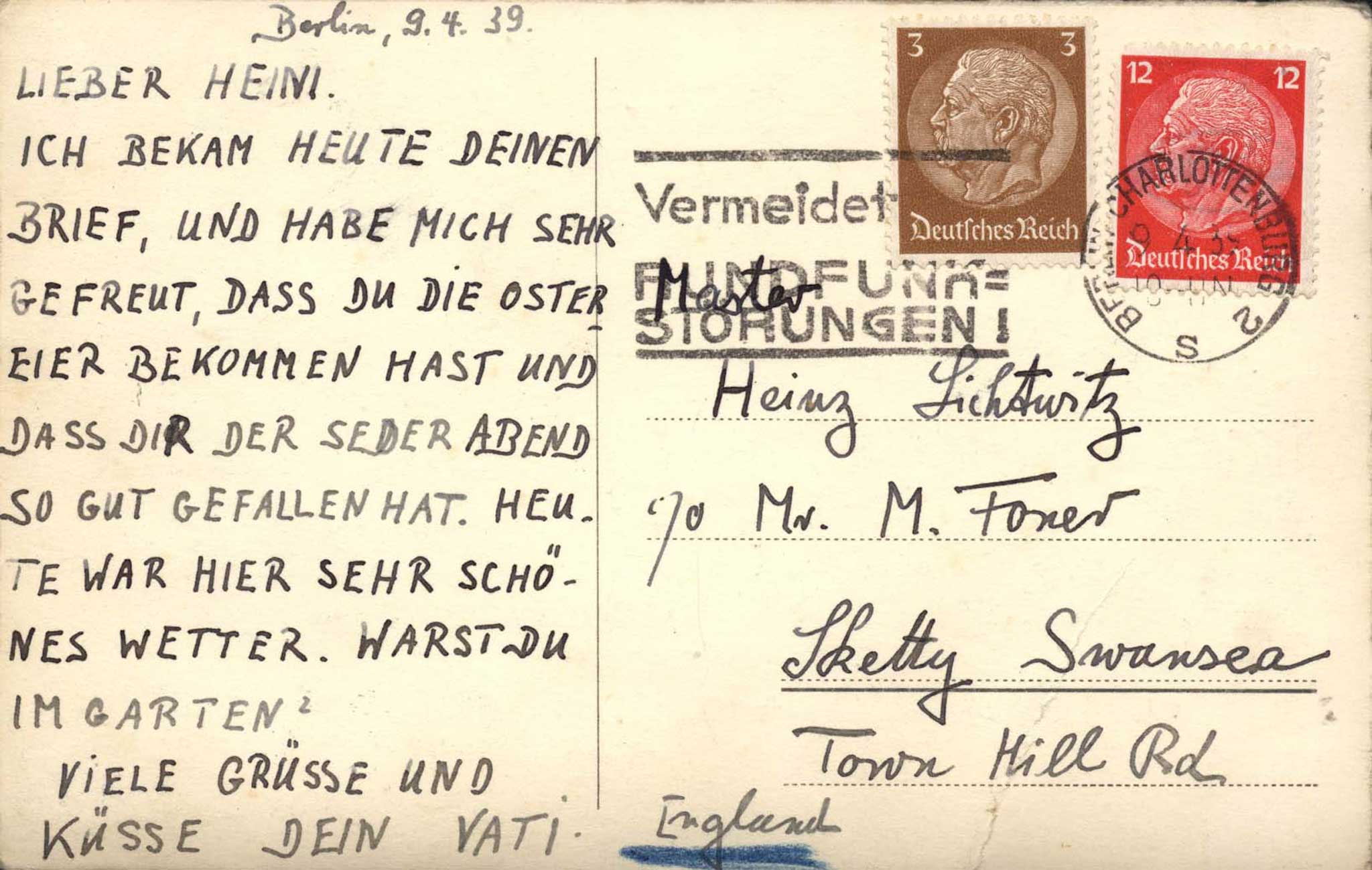 Goodbye To Berlin Postcards From Nazi Germany Tell Story Of The