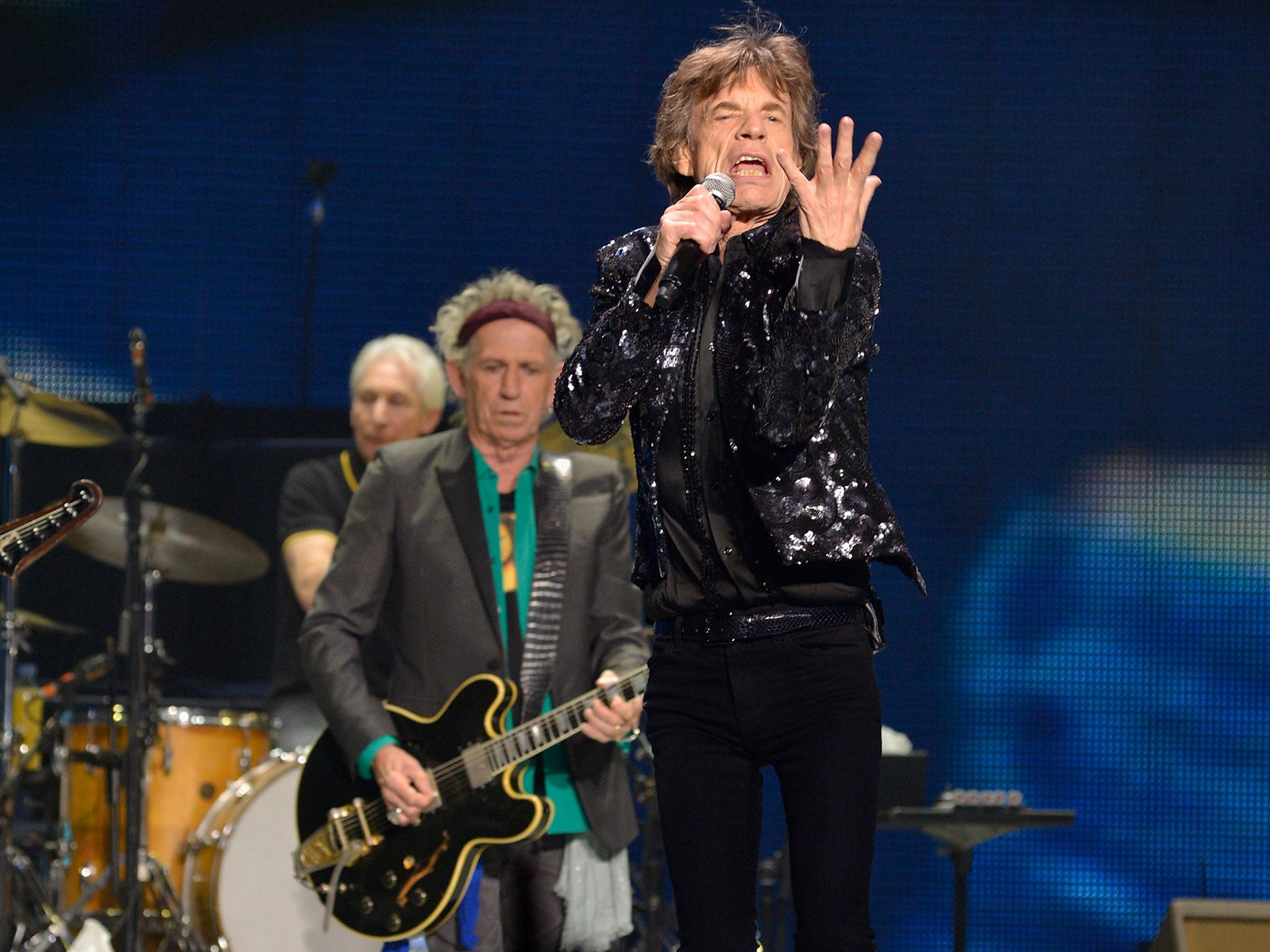 Music fans will be able to watch an hour of The Rolling Stones’ headline set at Glastonbury on television