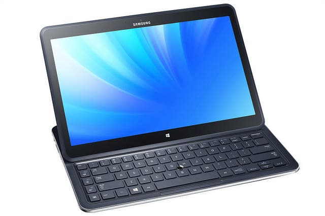 New Samsung hybrid computer laptop - source: SAMSUNG