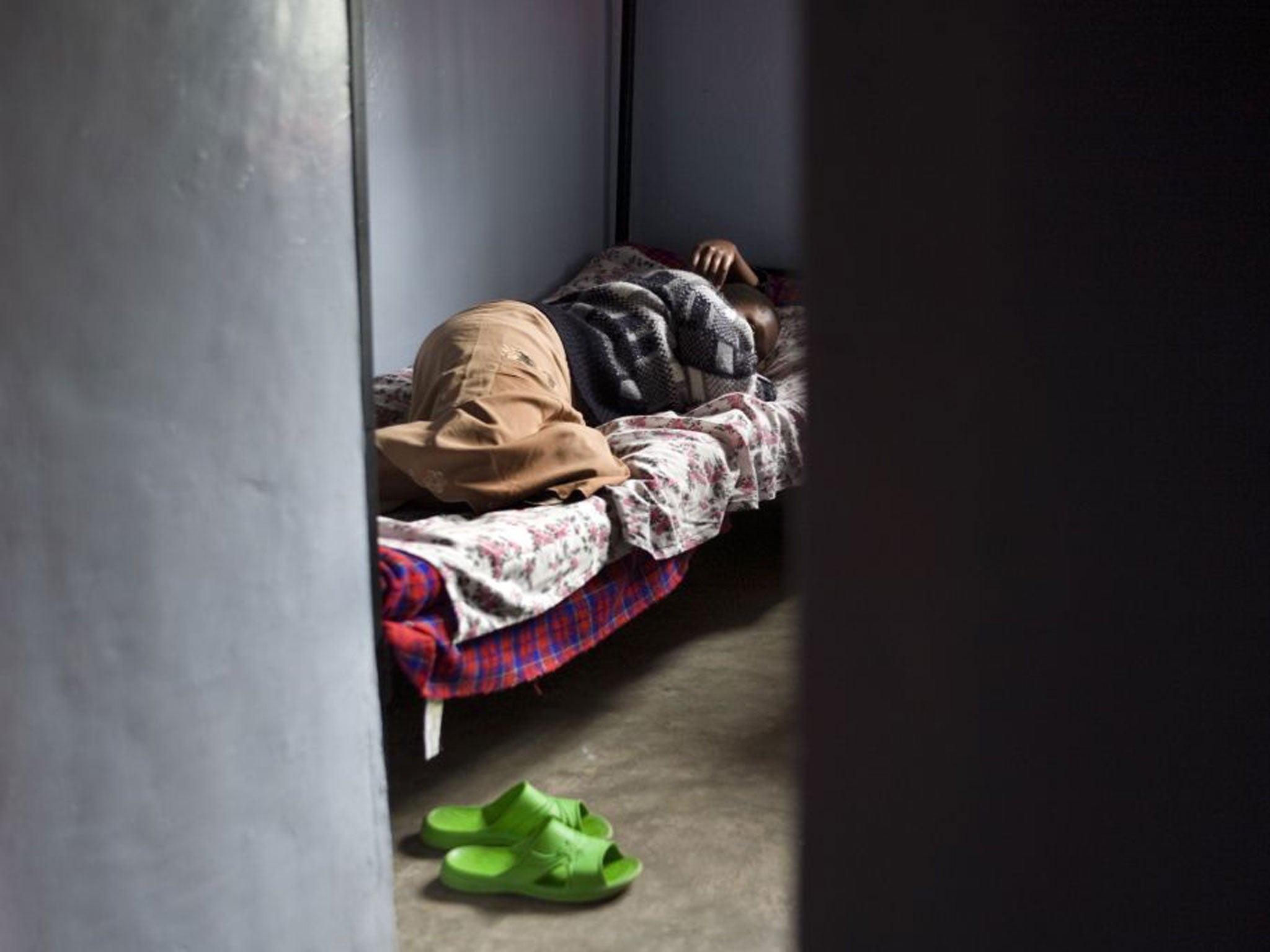 A 17-year-old in a safehouse in Nairobi, Kenya, after fleeing from the threat of mutilation