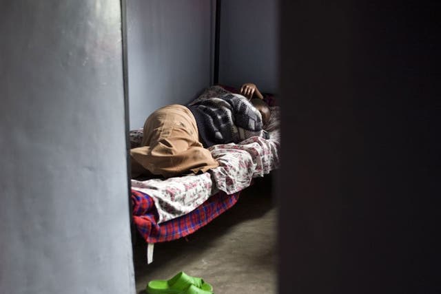 A 17-year-old in a safehouse in Nairobi, Kenya, after fleeing from the threat of mutilation