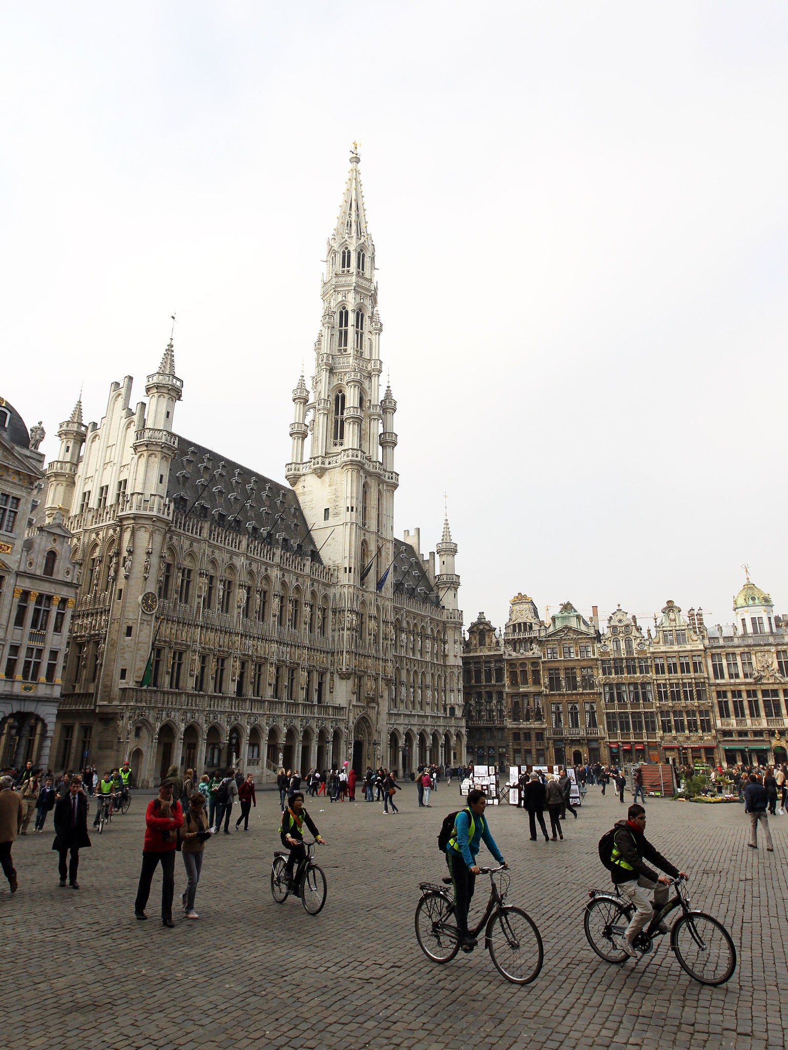 The Grand Place in Brussels
