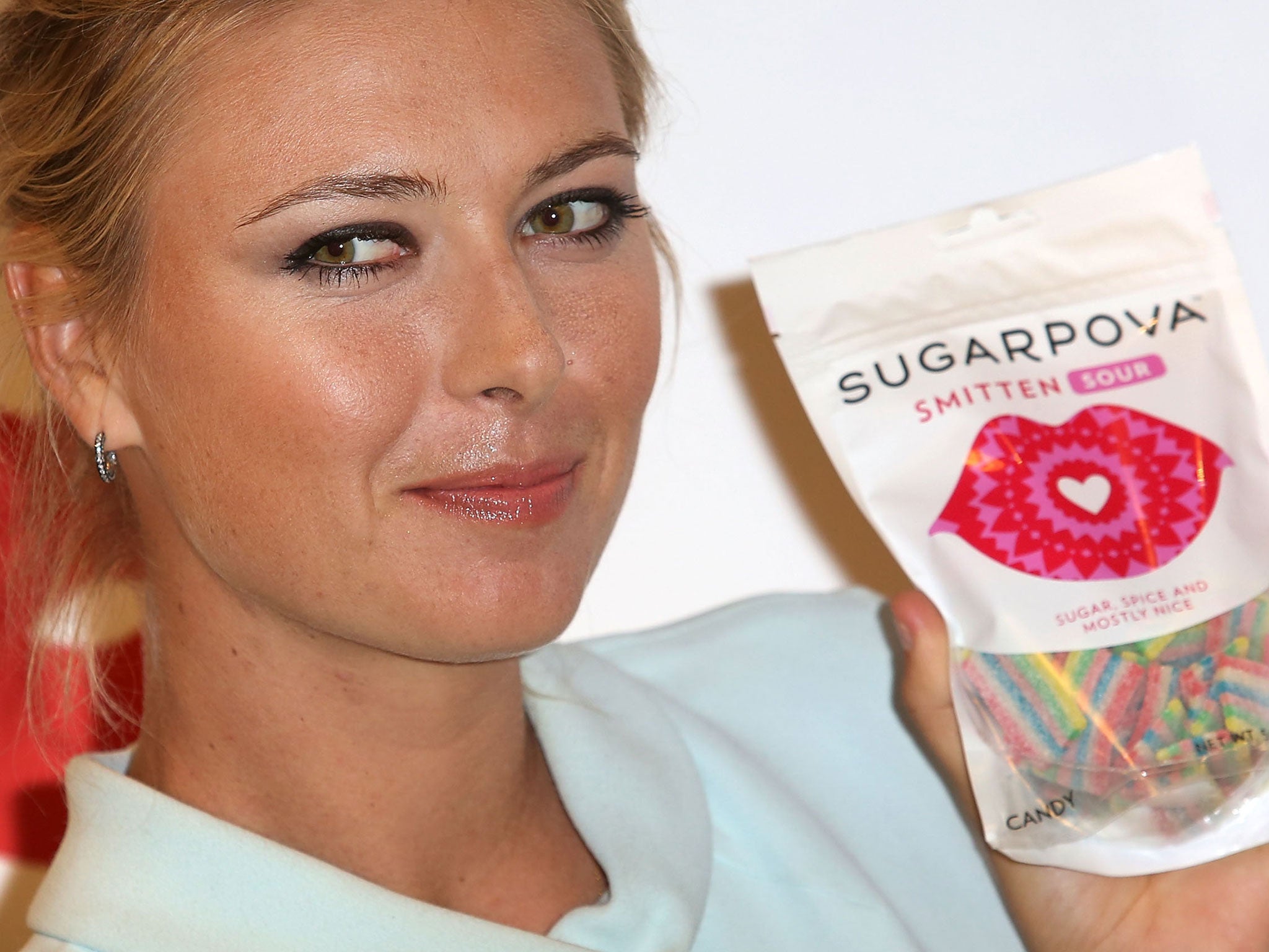 Maria Sharapova has her own range of sweets called Sugarpova