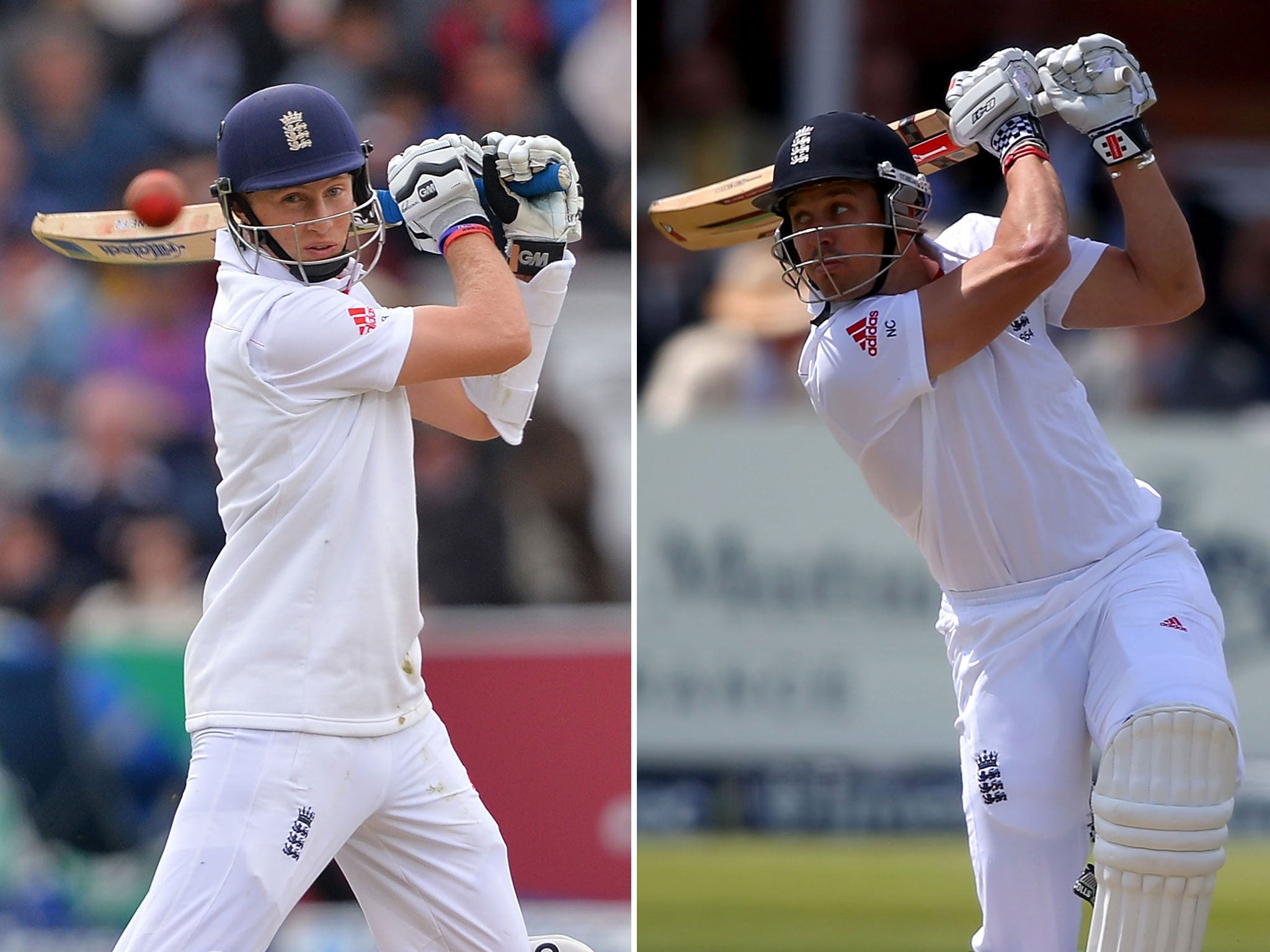 Head to head: Joe Root and Nick Compton