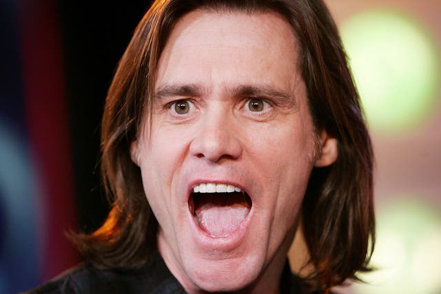 Actor Jim Carrey appears on MTV's Total Request Live at MTV Studios February 20, 2007 in New York City.