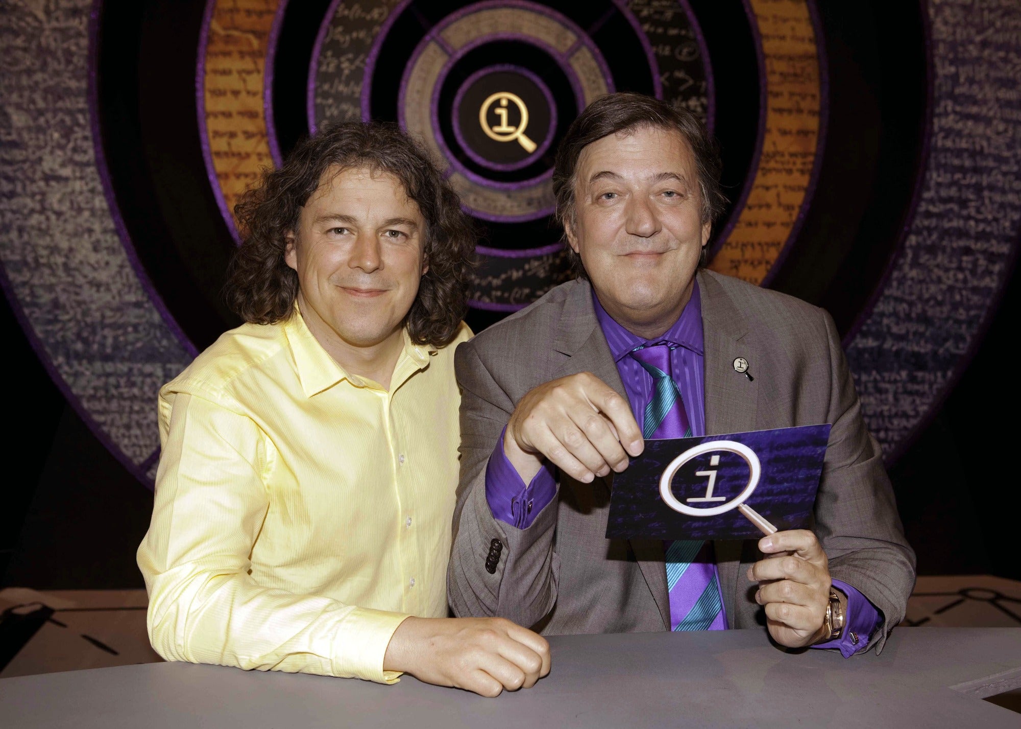 Alan Davies, Stephen Fry on BBC panel show QI