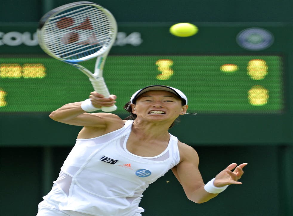 Wimbledon 2013 Kimiko Date Krumm 42 Topples Teenager With Timeless Ease The Independent
