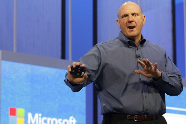 Microsoft CEO Steve Ballmer unveils Windows 8.1