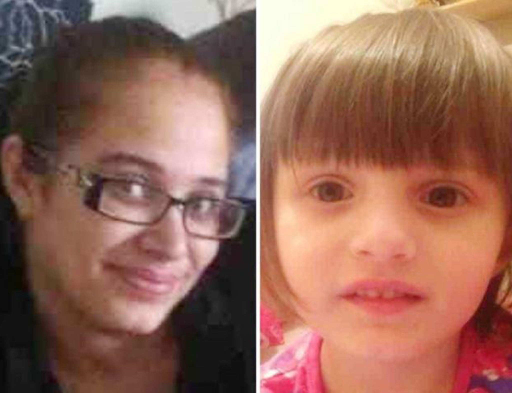 Trisha Munroe, 22, and Taylor-Grace were last seen when they left home in Lawrence Weston in Bristol yesterday
