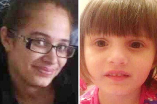 Trisha Munroe, 22, and Taylor-Grace were last seen when they left home in Lawrence Weston in Bristol yesterday