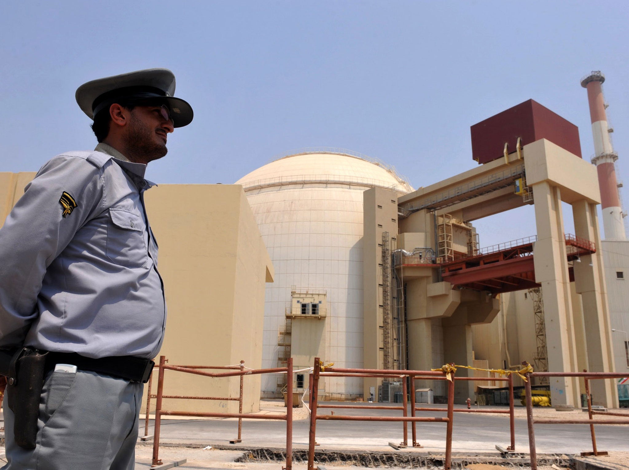 This handout image supplied by the IIPA (Iran International Photo Agency) shows a view of the reactor building at the Russian-built Bushehr nuclear power plant as the first fuel is loaded, on August 21, 2010 in Bushehr, southern Iran.