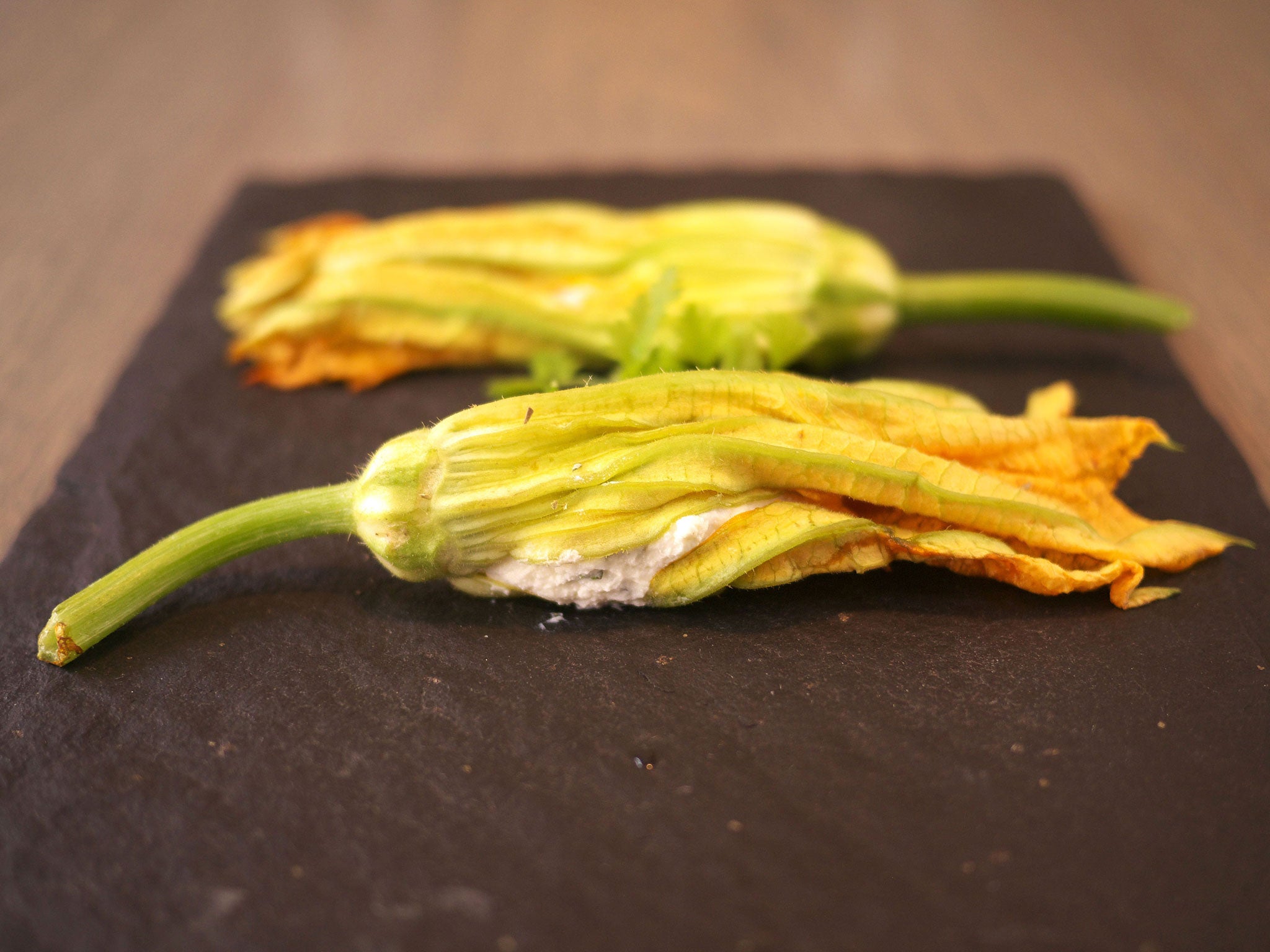 Courgette (or zucchini) flowers