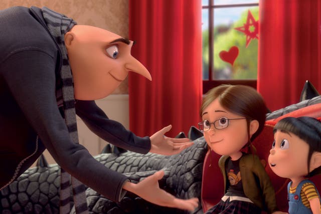Palmed off on kids: Steve Carell voices Gru in 'Despicable Me 2', a sequel with nothing for adults