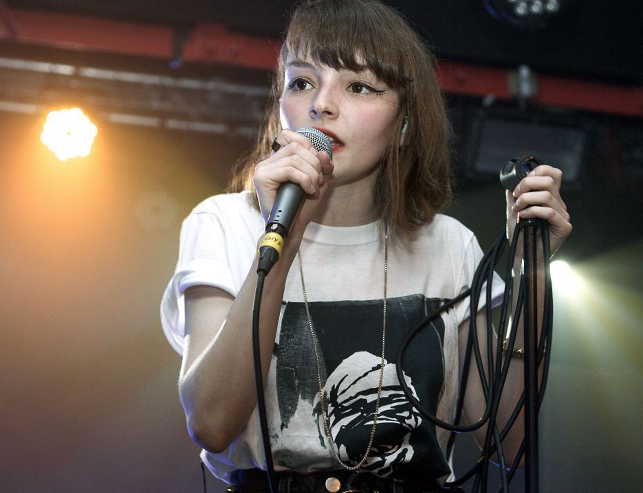 Keep the faith: Lauren Mayberry of Chvrches