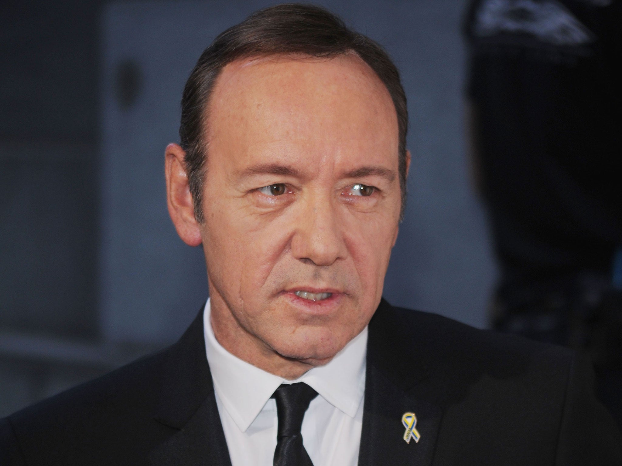 The actor Kevin Spacey provided a character reference