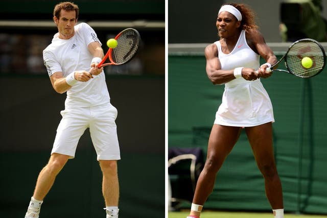 Andy Murray v Serena Williams? I'd be up for it, he says. That would be fun, she says.