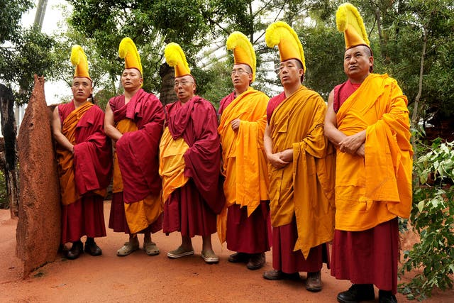 The Dalai Lama's Gyuto Monks have proved popular at Glastonbury 2013