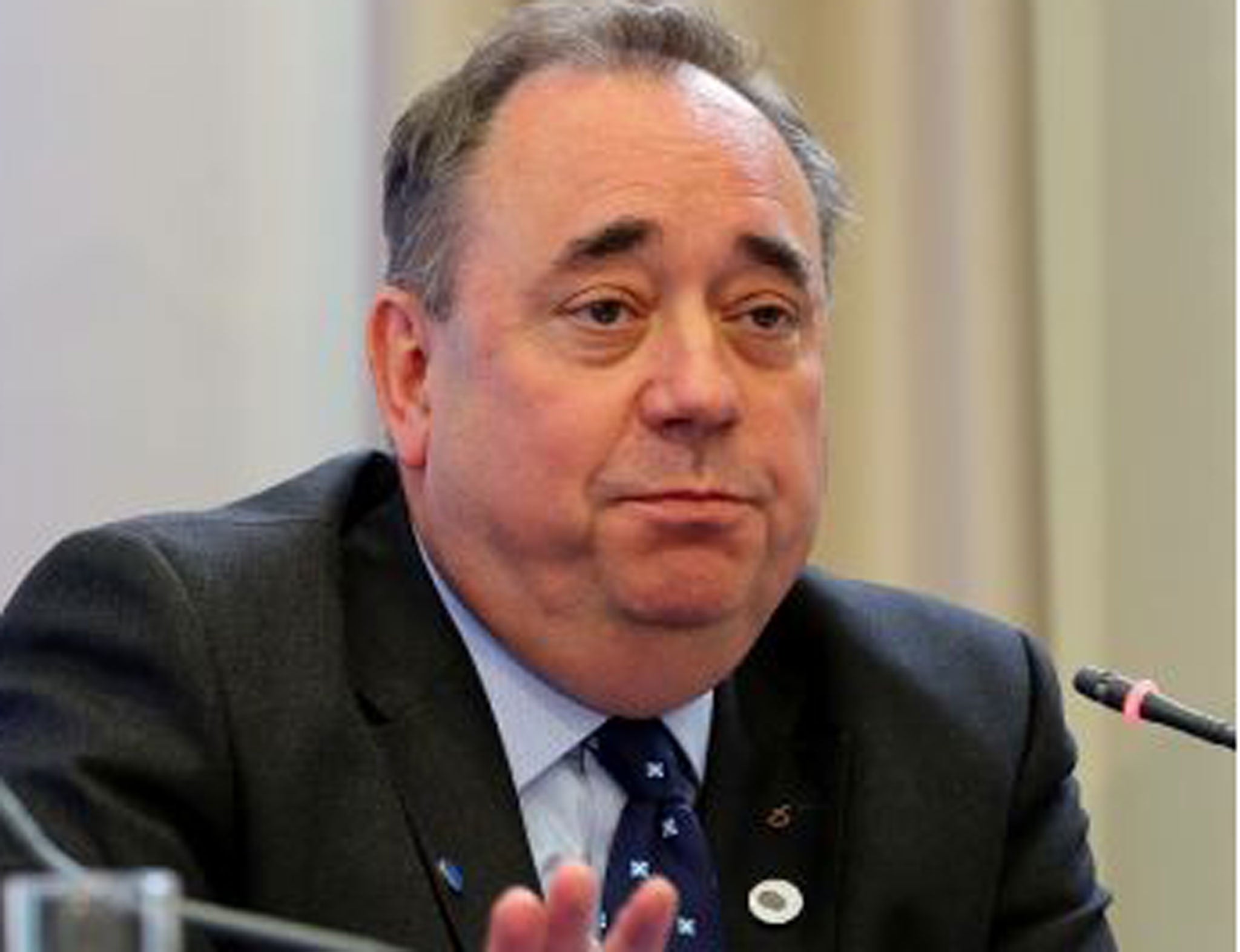 Alex Salmond also criticised the Royal and Ancient Golf Club of St Andrews for its male-only membership