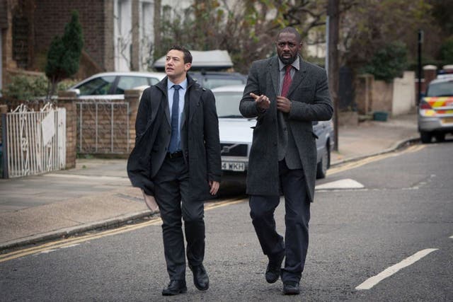 Powerful screen presence: Warren Brown and Idris Elba