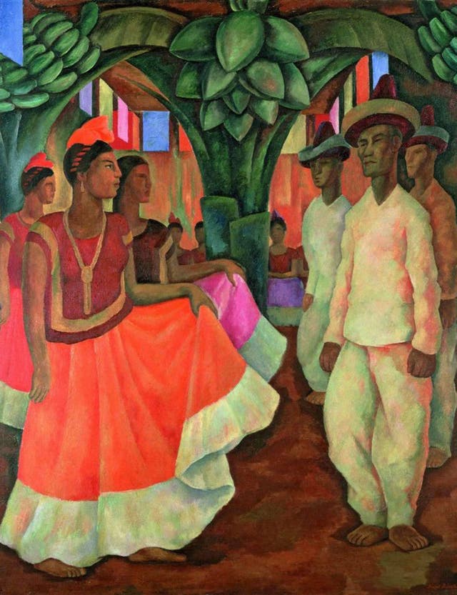 Diego Rivera’s  Dance in Tehuantepec