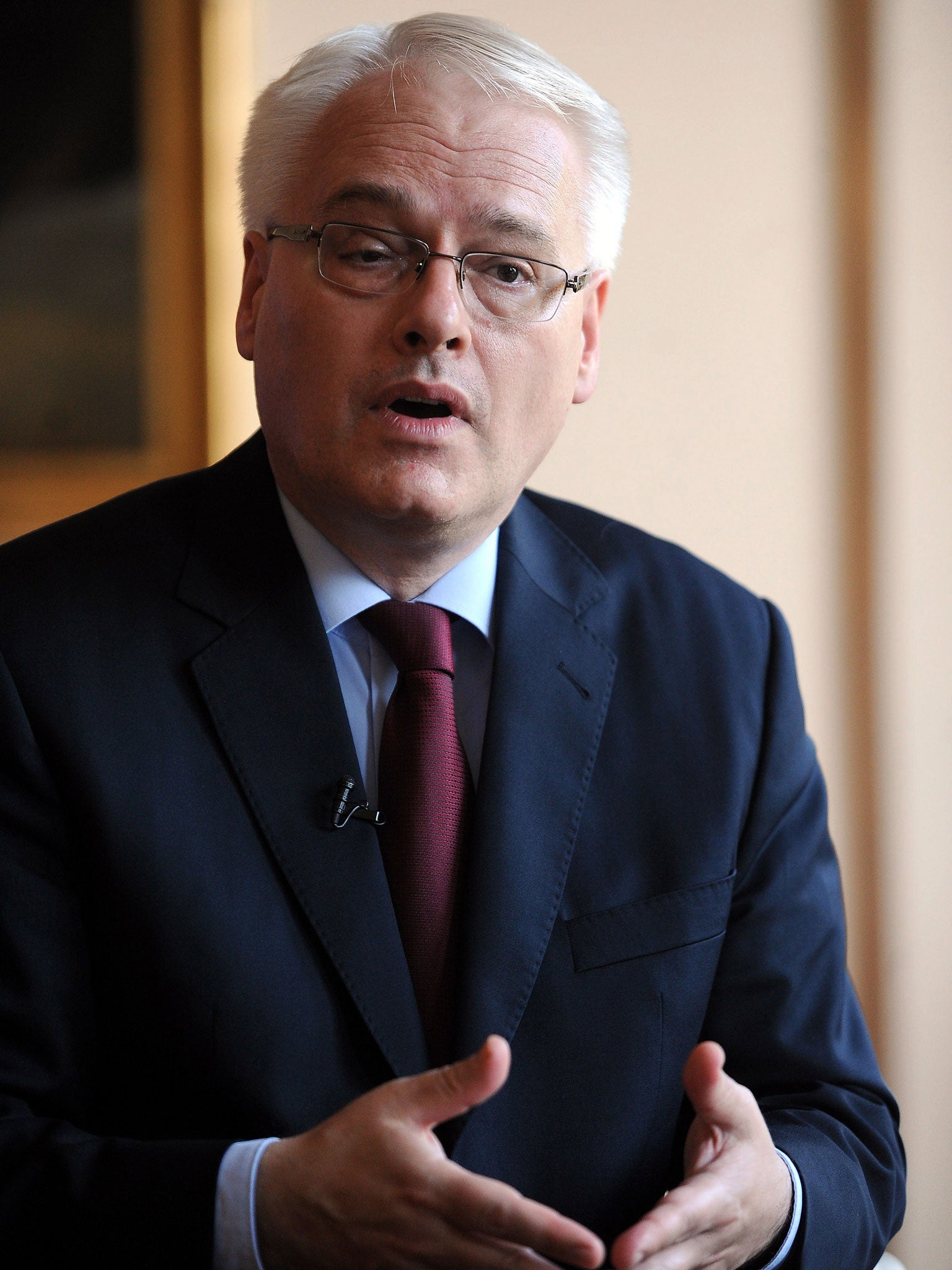 Croatia’s President, Ivo Josipovic, says the only future for his country is in Europe