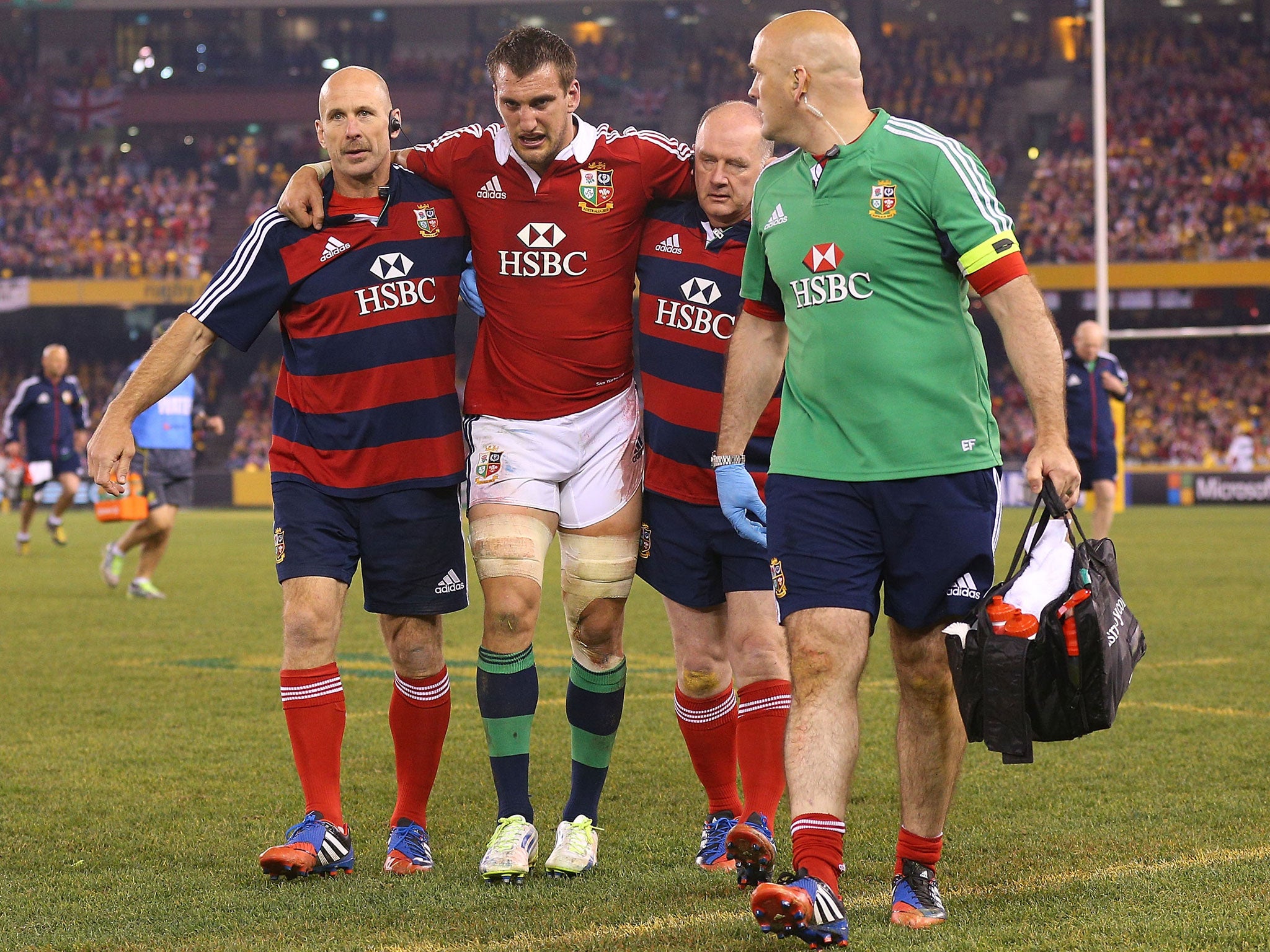 Sam Warburton was the player who caused the Wallabies so much grief at the breakdown in the second Test in Melbourne