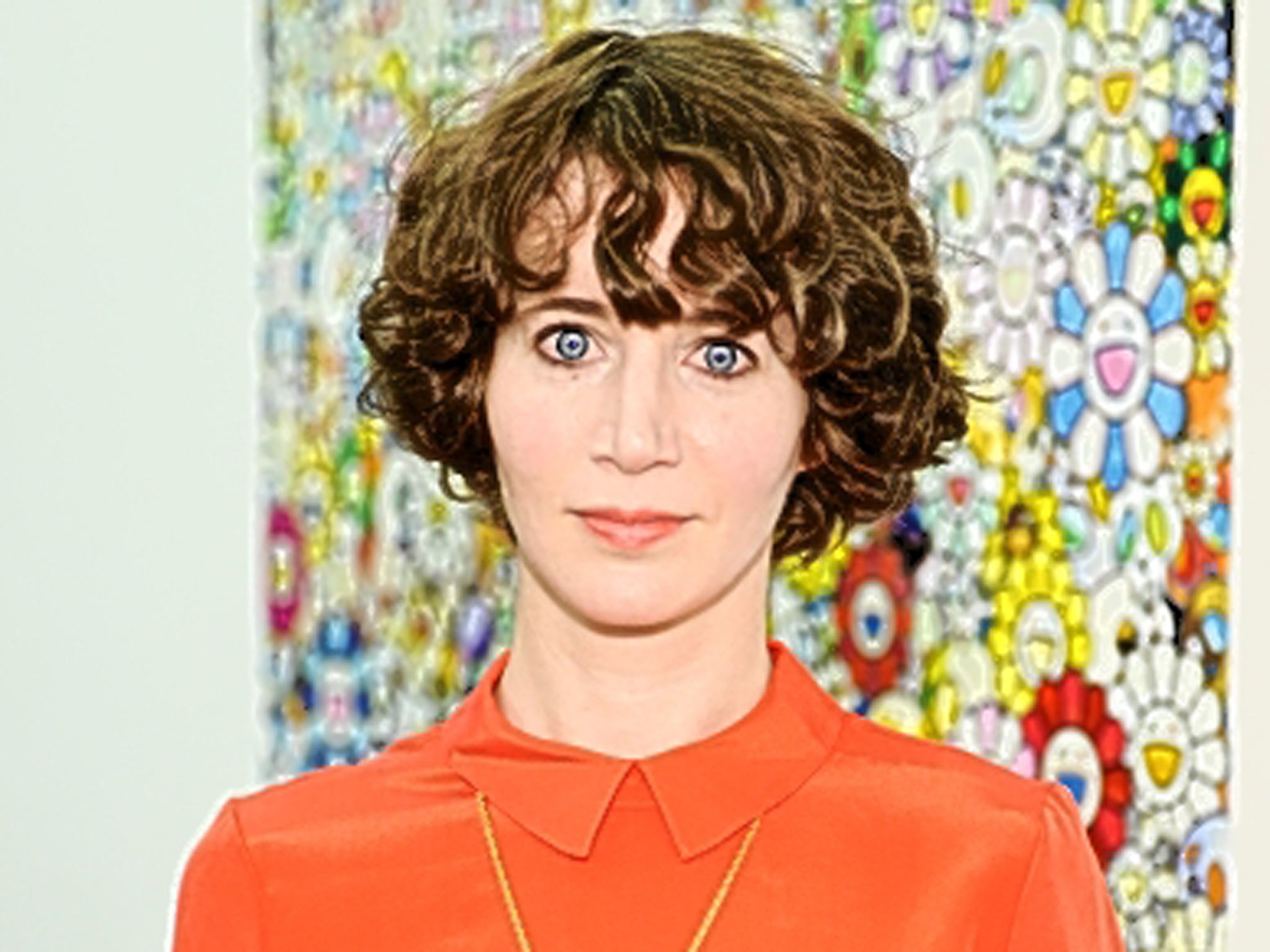 On the button: Miranda July