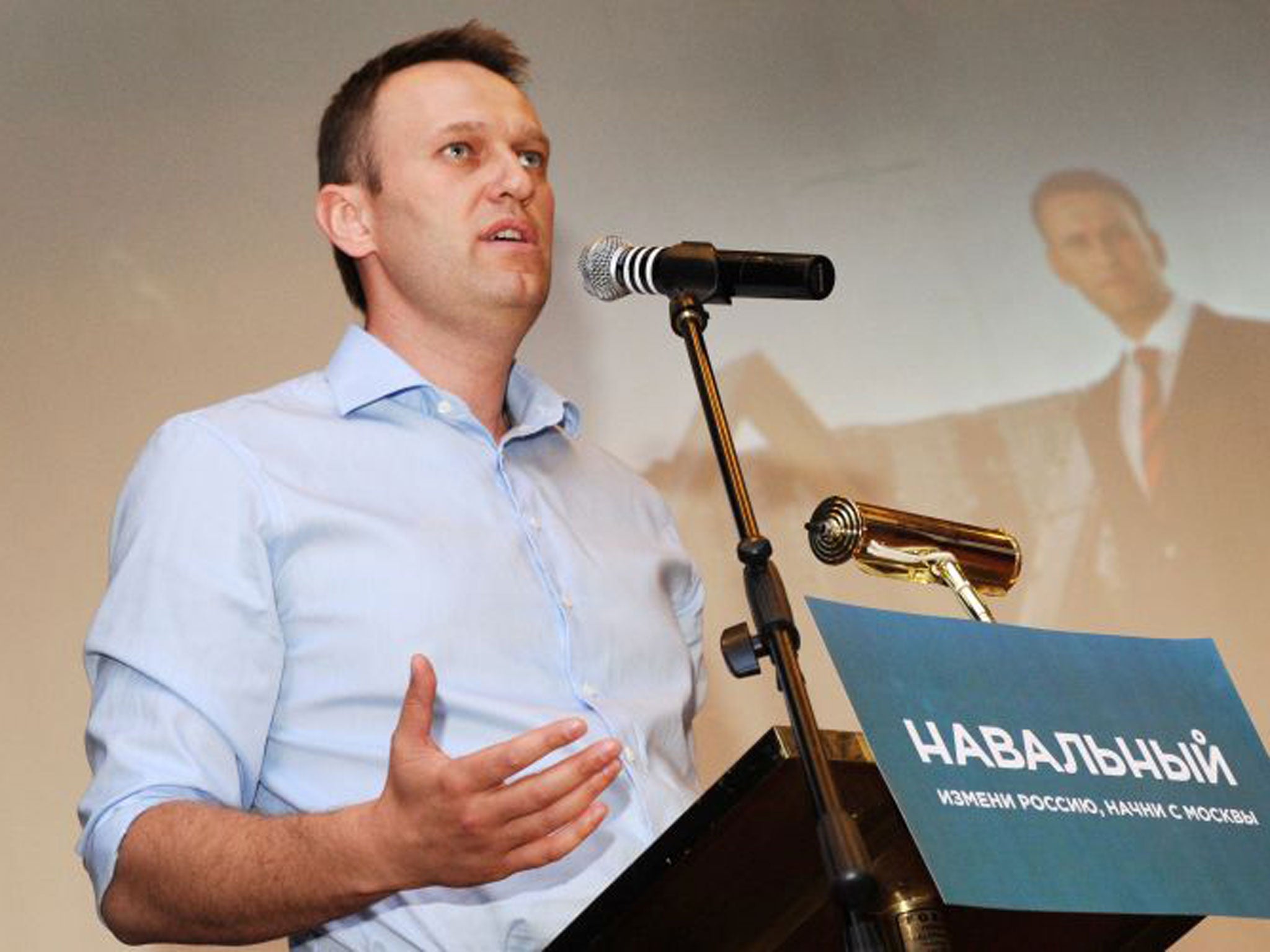 The opposition politician Alexei Navalny says a “feudal system” runs Russia