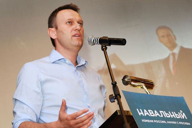 The opposition politician Alexei Navalny says a “feudal system” runs Russia