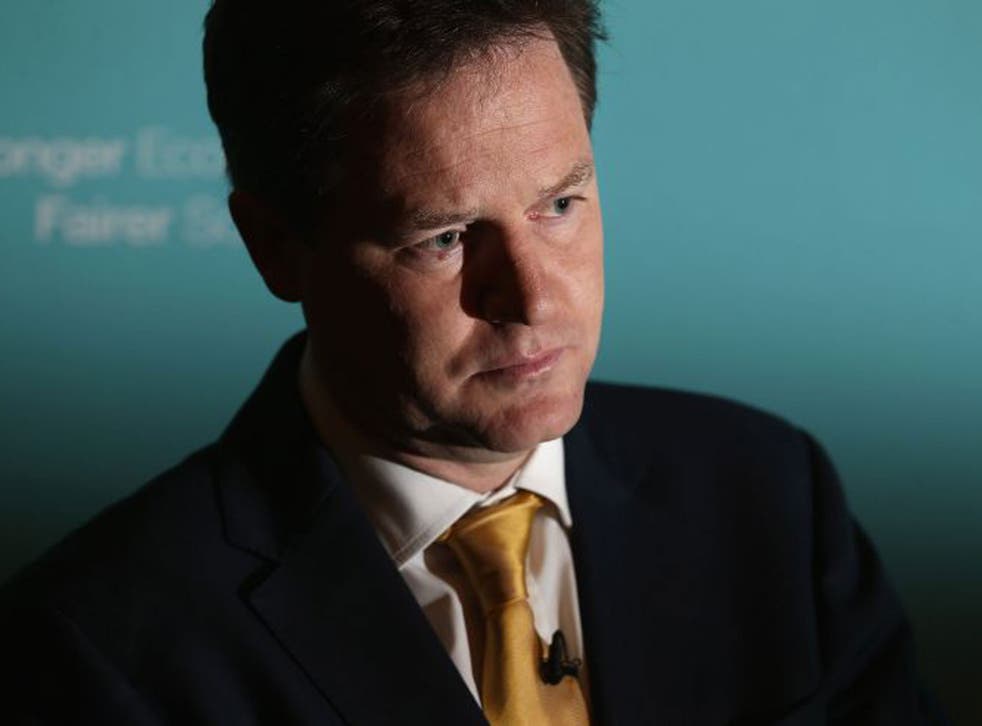 Nick Clegg: 'Yes to greater diversity; yes to more choice for parents; but no to running schools for profit, not in our state-funded education sector'