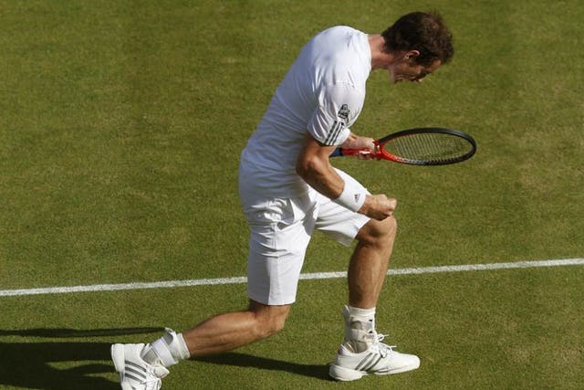 Andy Murray preserved his record of not dropping a set this year at Wimbledon
