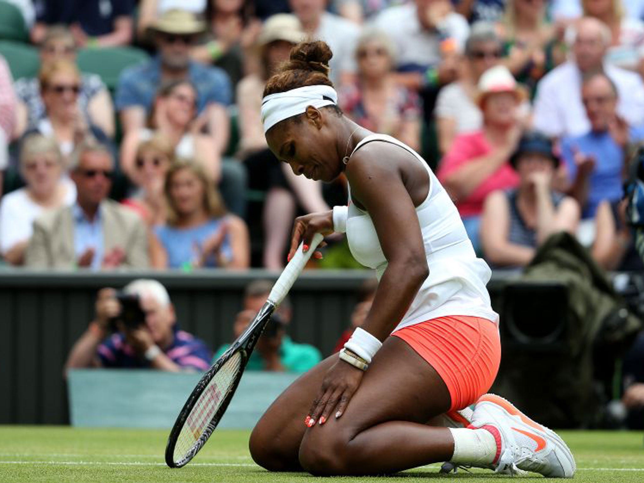 Serena Williams yesterday