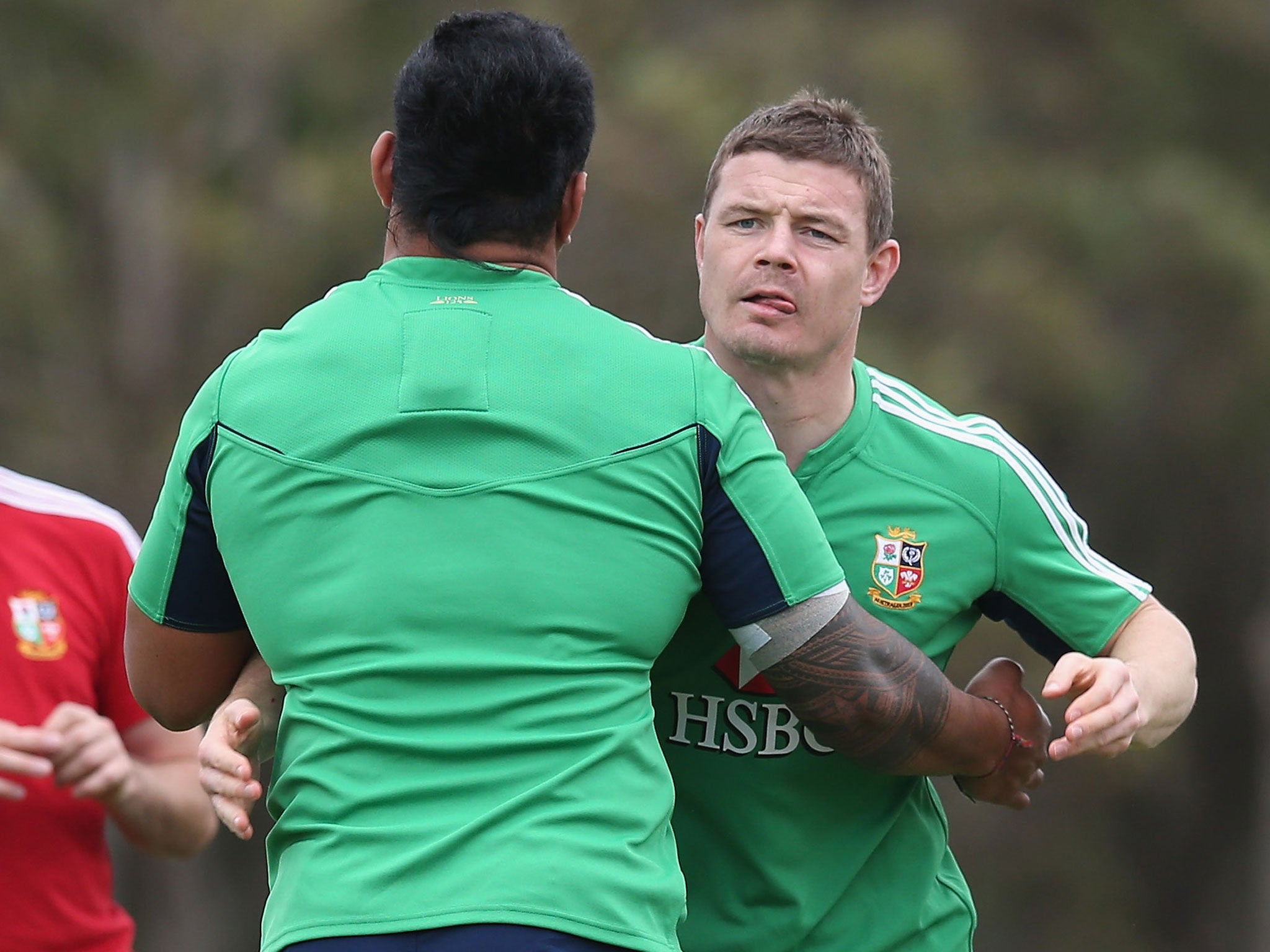 Disappointment: Brian O'Driscoll was widely expected to captain the Lions for the deciding Test