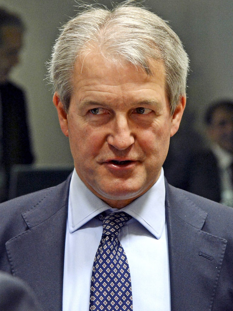 Owen Paterson, Secretary of State for Environment