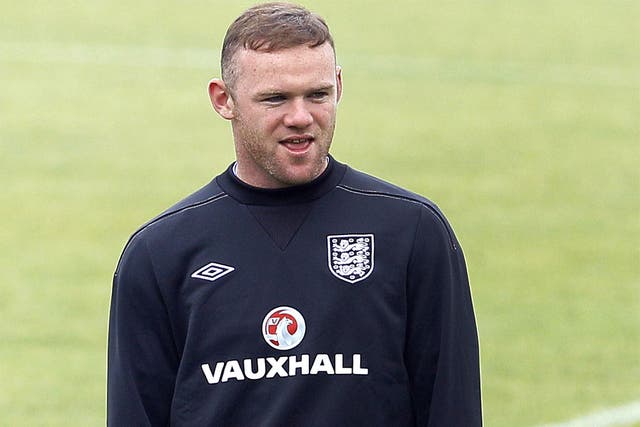 Manchester United are using Wayne Rooney’s image to publicise the forthcoming tour of the Far East and Australia