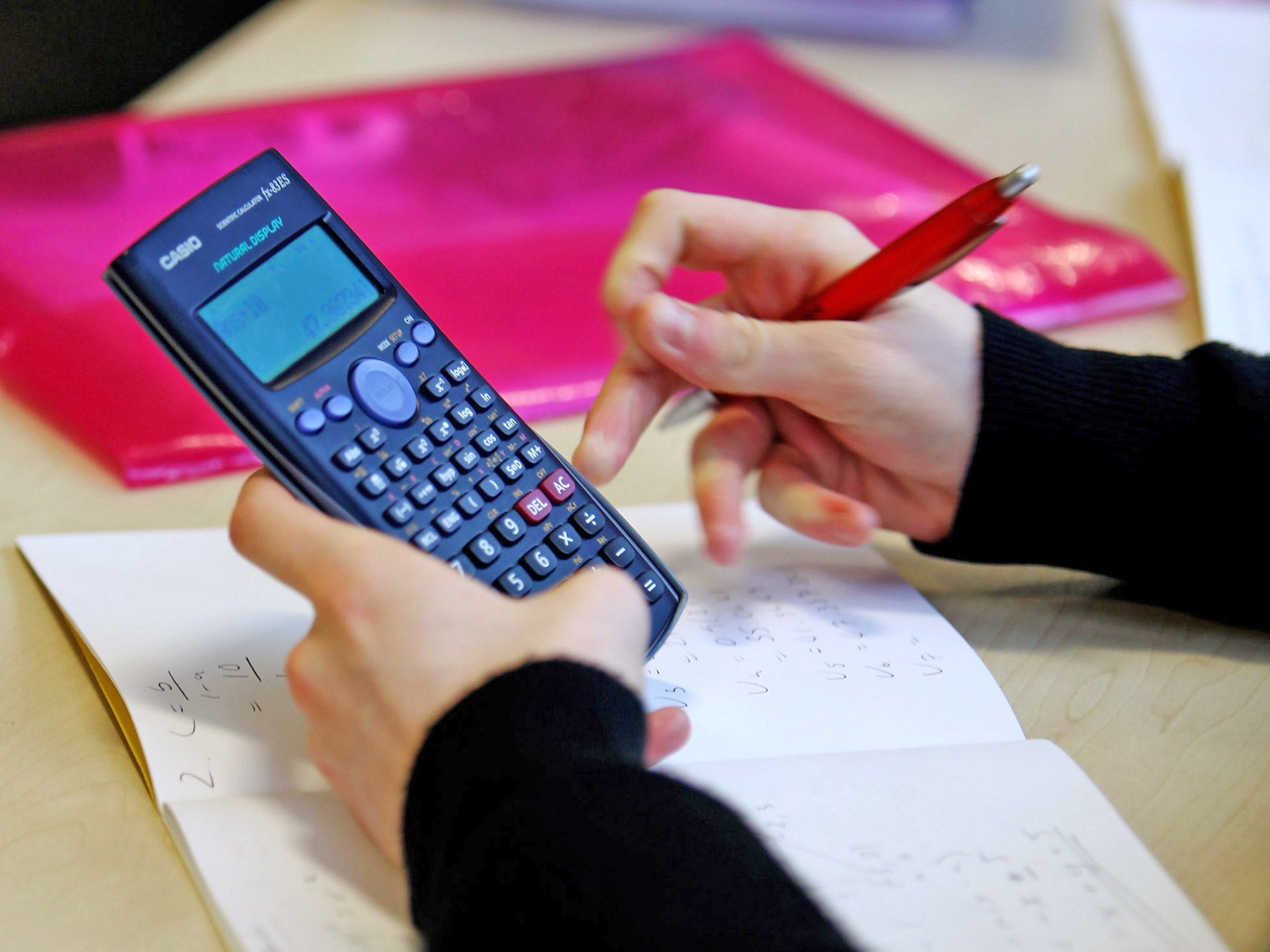 Pupils will need an extra maths lesson a week to fit in the new syllabus