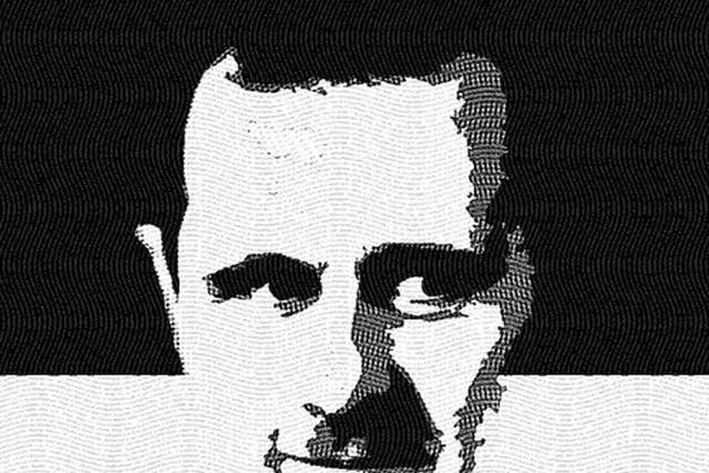 Political posters by the anonymous Syrian artists poster collective Alshaab alsori aref tarekh ('The Syrian People Know Their Way). An image of Assad on a Wanted-style poster