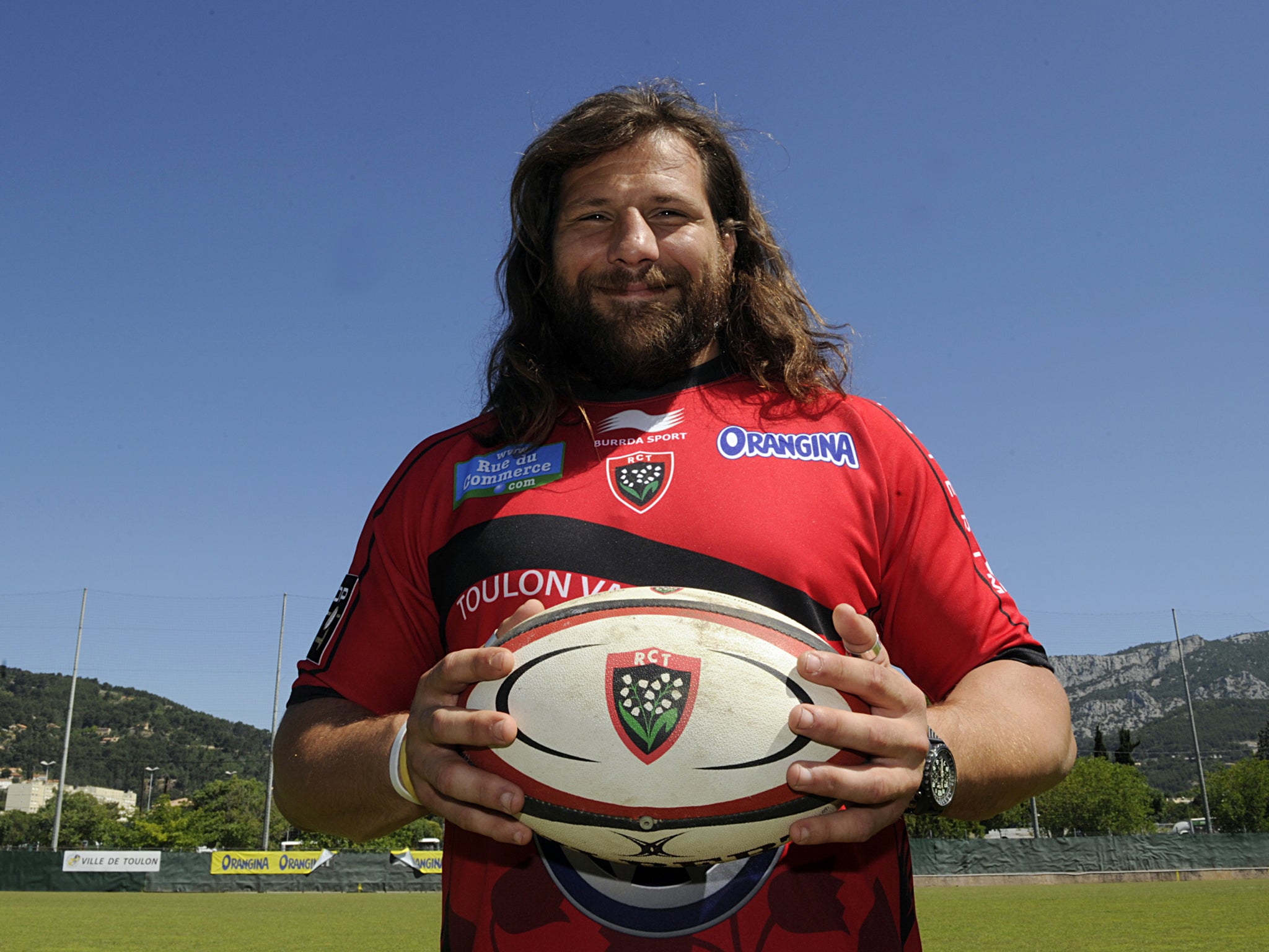 Martin Castrogiovanni pictured after his move to Toulon