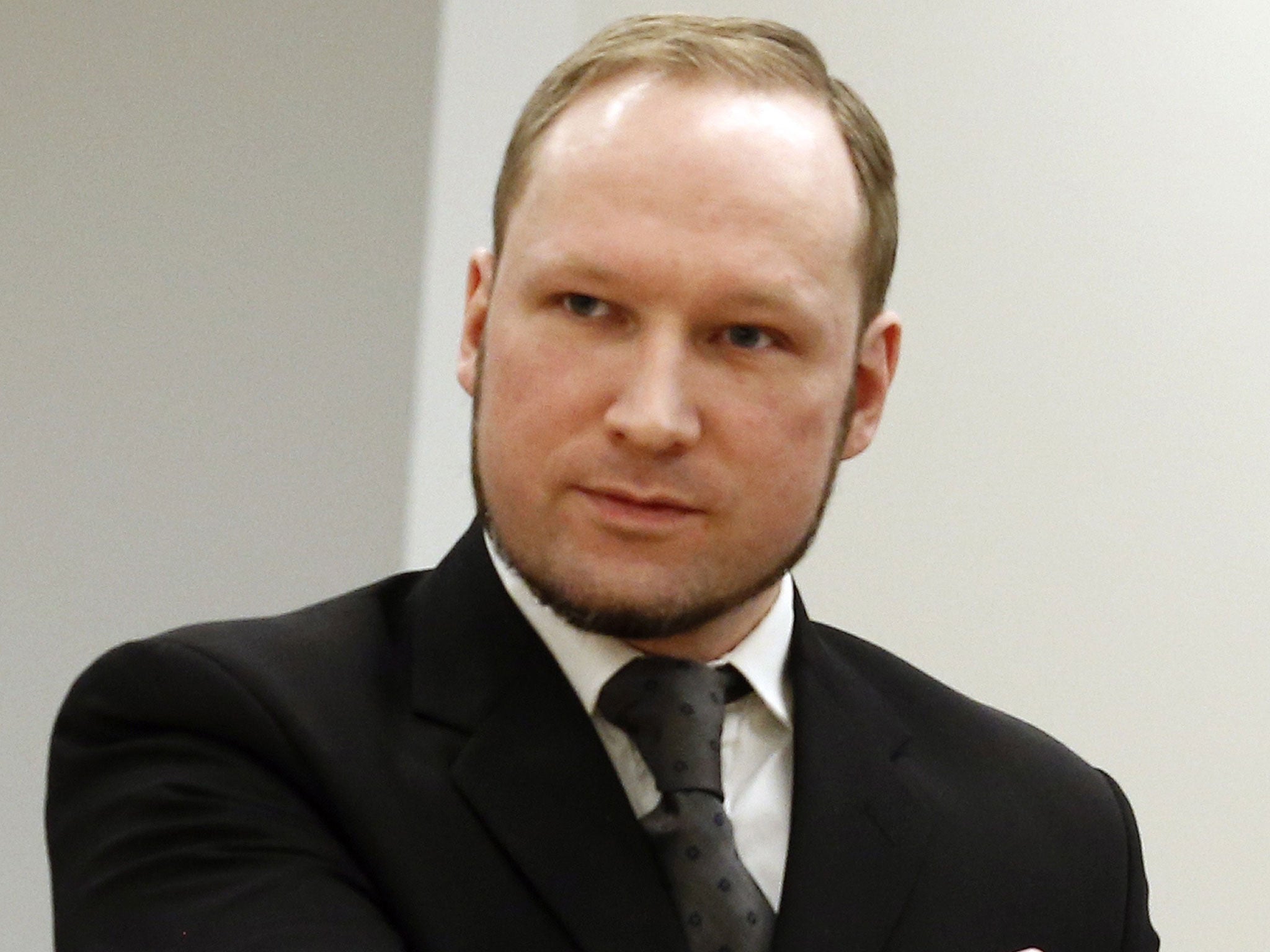 Breivik during his trial
