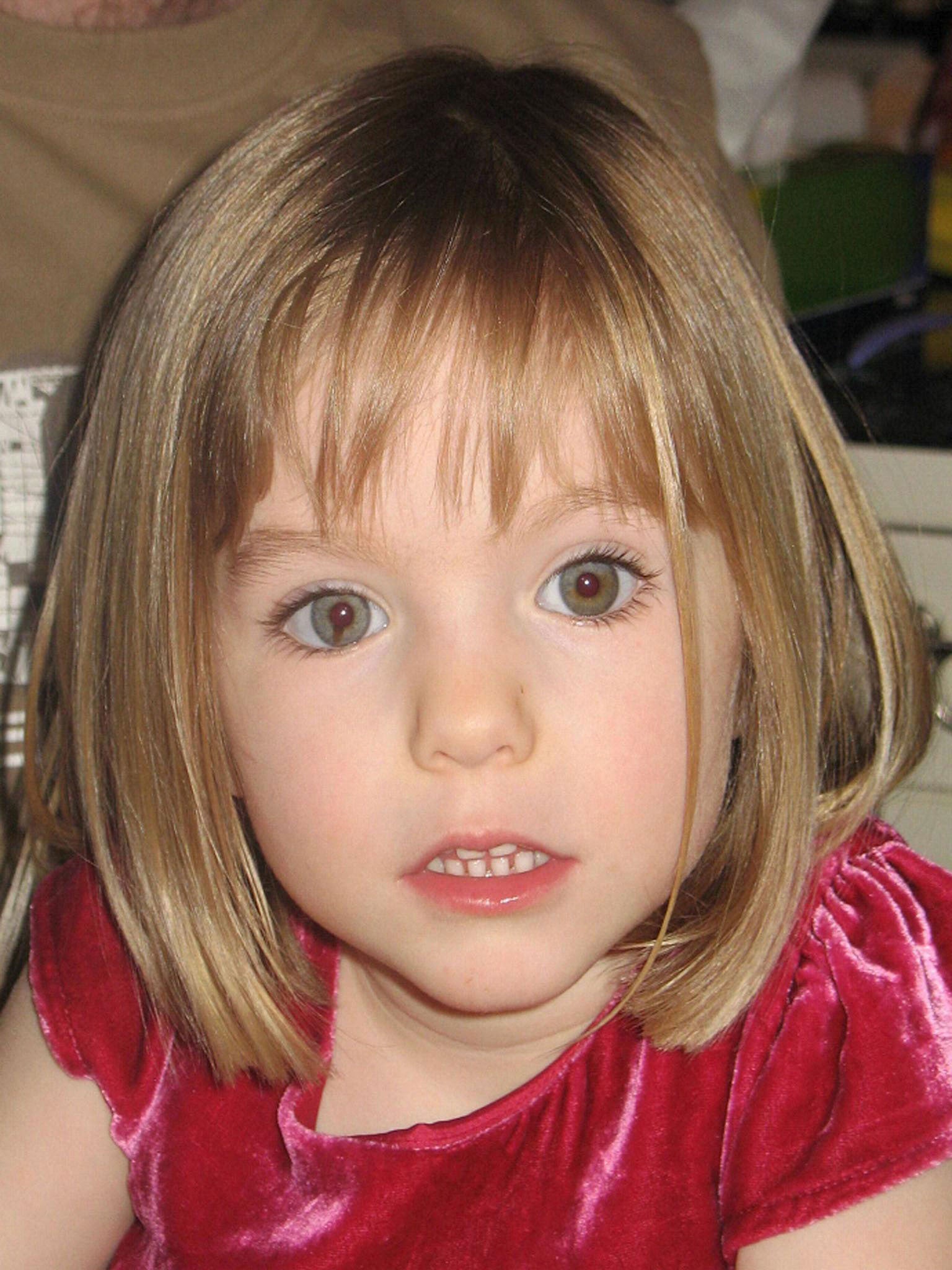 Madeleine McCann was abducted during a family holiday in 2007