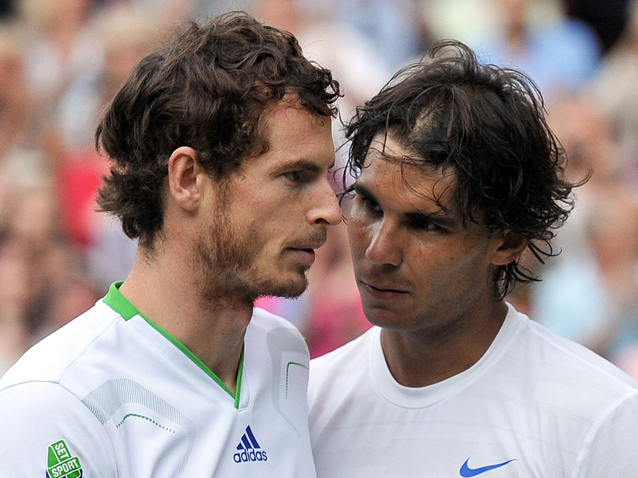 Andy Murray lost to Rafael Nadal in 2011