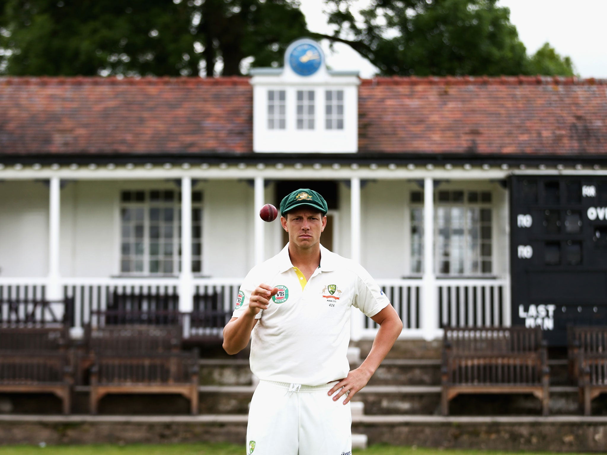 James Pattinson at New Road, Worcester