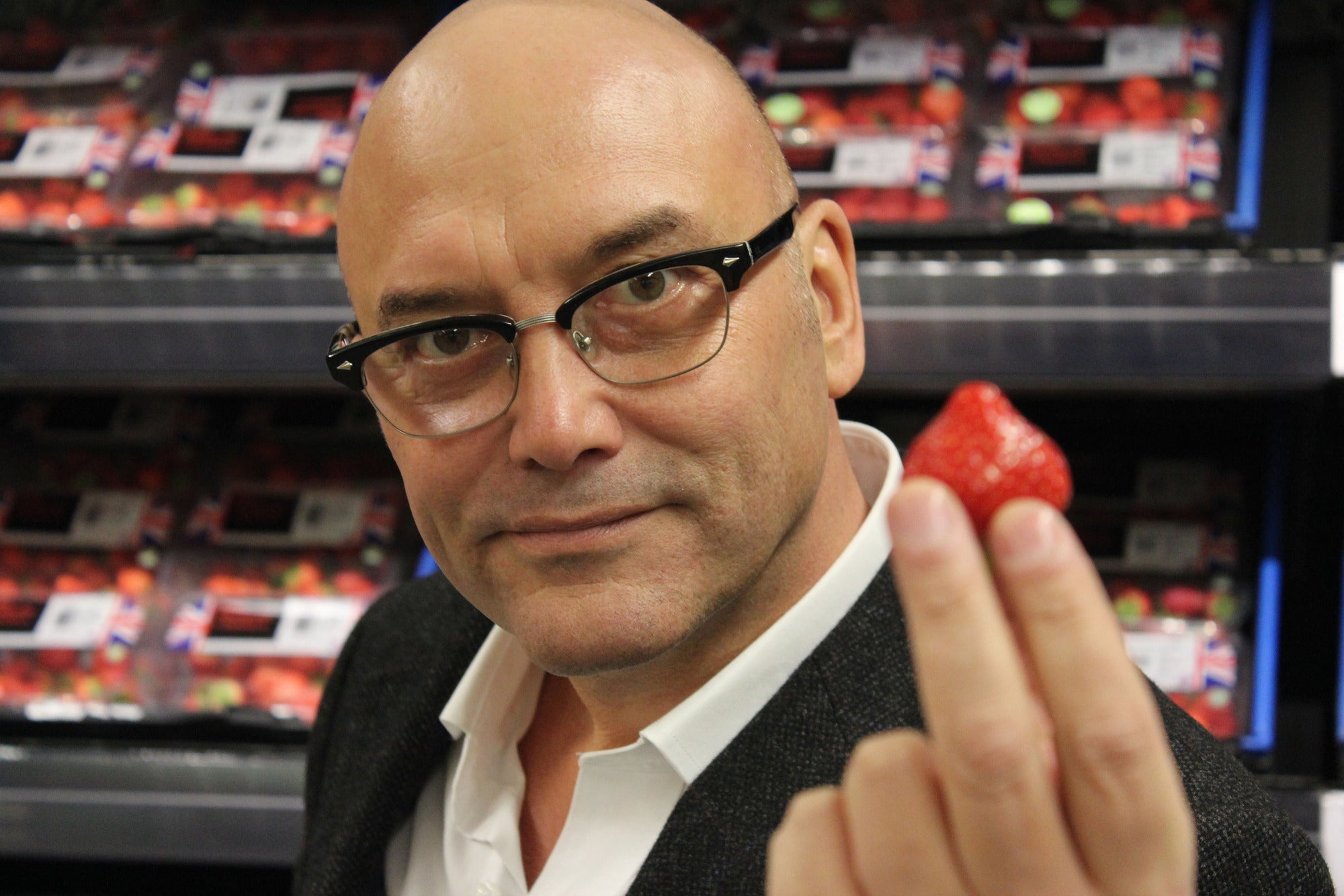 Masterchef's Gregg Wallace was among the last three celebrities to be revealed