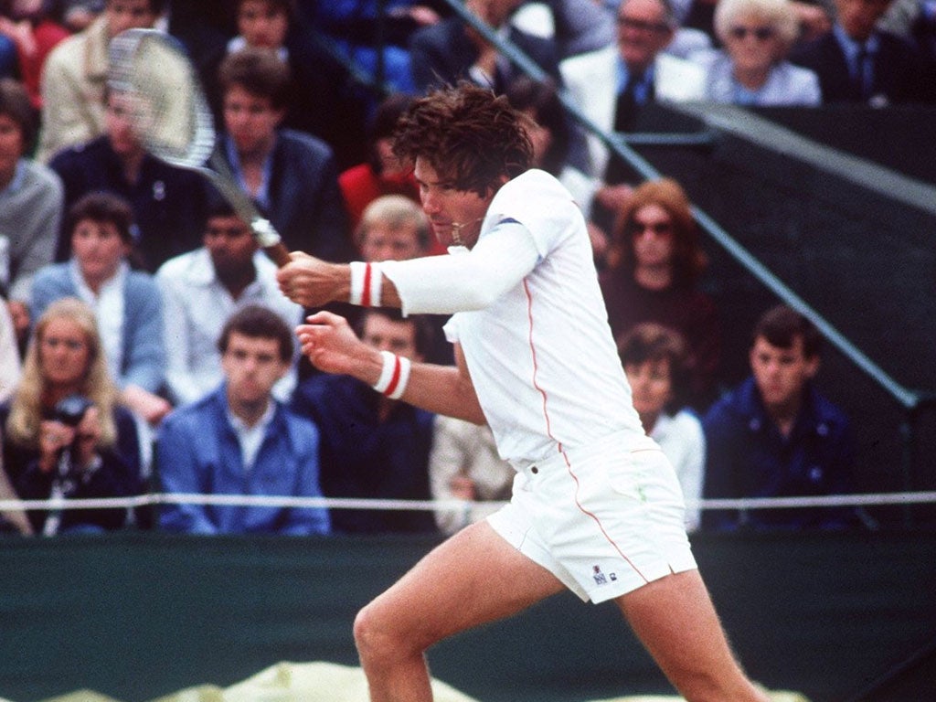Jimmy Connors began gambling as a child – though he says it doesn’t rule his life any more