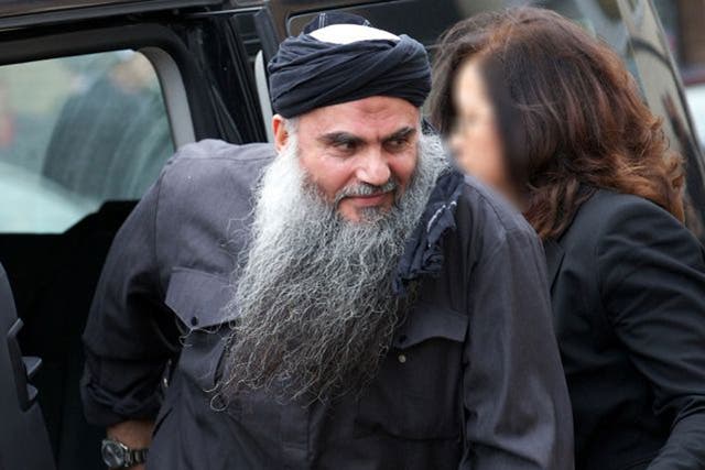 Jordanian terror suspect Abu Qatada on his release from prison