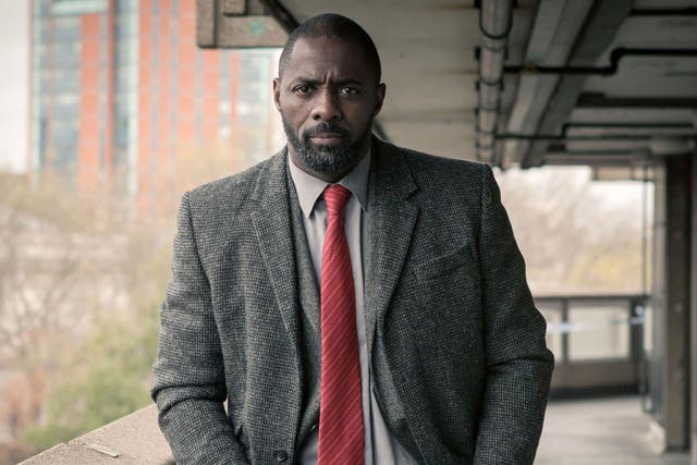 Look out: Broad shoulders take Idris Elba’s DCI John Luther a long way