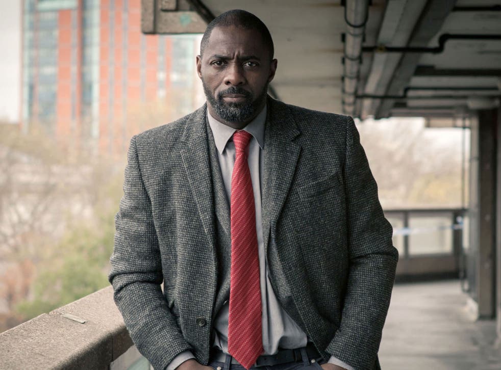 Look out: Broad shoulders take Idris Elba’s DCI John Luther a long way