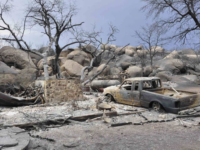 Ashes to ashes: The aftermath of last week’s fire near Yarnell, Arizona