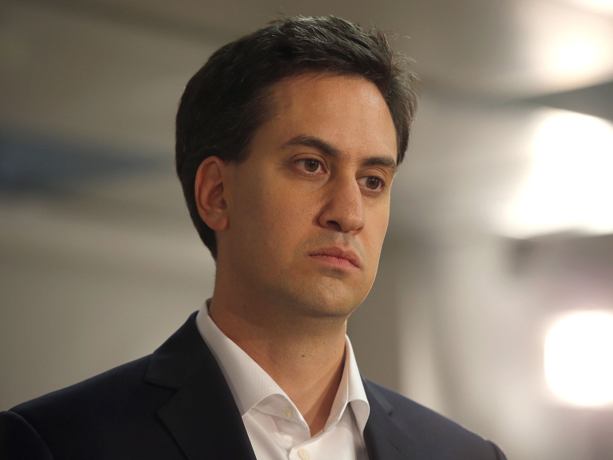 Miliband needed within months of his election as leader to demonstrate his independence