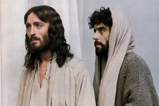 Jesus of Nazareth portrayed in the British TV series of the same name